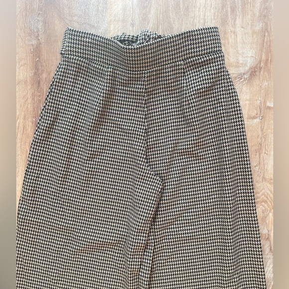 Anthropologie Cartonnier Houndstooth Wide Leg Pants - Picture 11 of 15